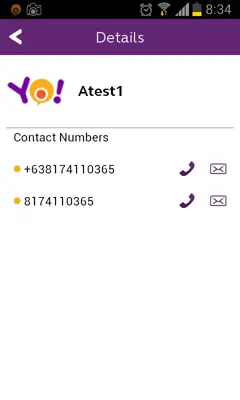Yo! android App screenshot 2